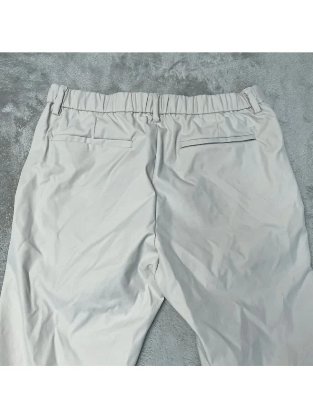 Banana Republic Men's 36X32 Khaki Tech Pants Elastic Waist  i1809